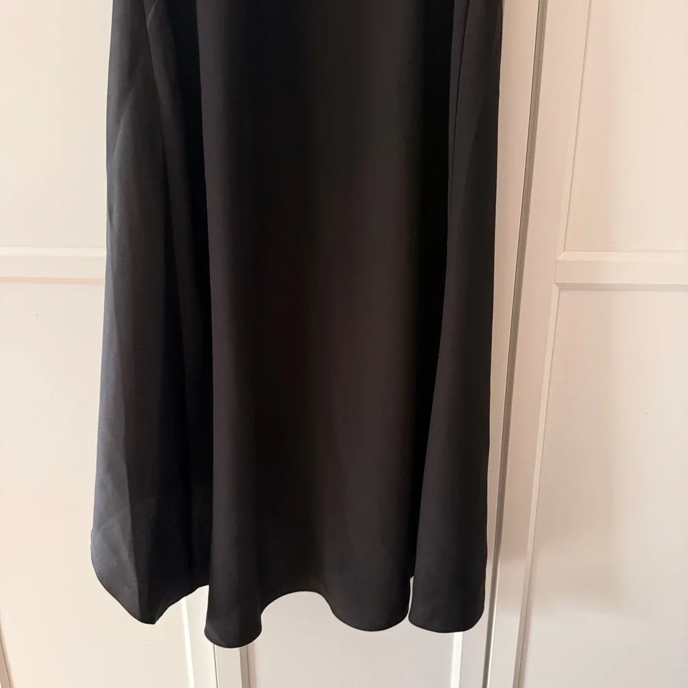 Banana Republic women's Banana Black Asymmetrical‎ Dress Womens 10 NEW